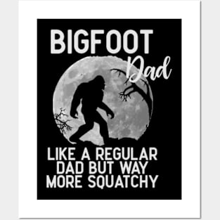 Bigfoot Dad Posters and Art